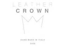 logo Leather Crown