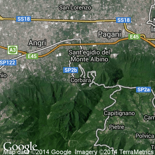Mappa di Corbara, Cartine Stradali e Foto Satellitari