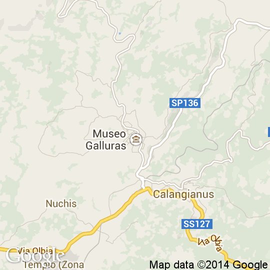 Mappa di Luras, Cartine Stradali e Foto Satellitari