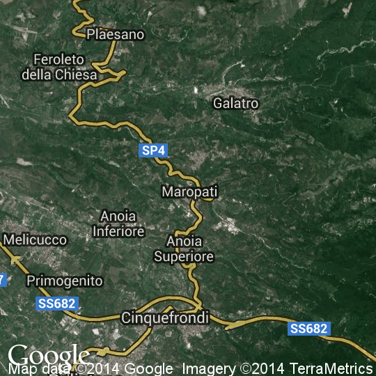 Mappa di Maropati, Cartine Stradali e Foto Satellitari