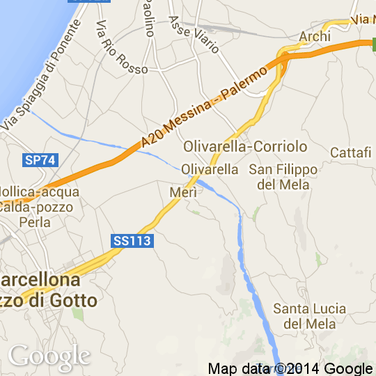 Mappa di Meri, Cartine Stradali e Foto Satellitari