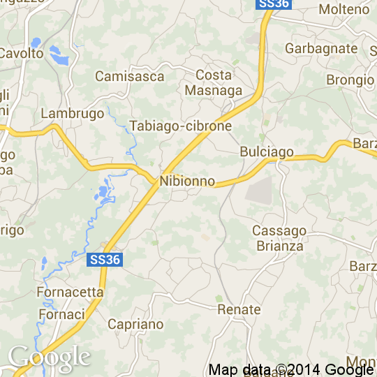 Mappa di Nibionno, Cartine Stradali e Foto Satellitari