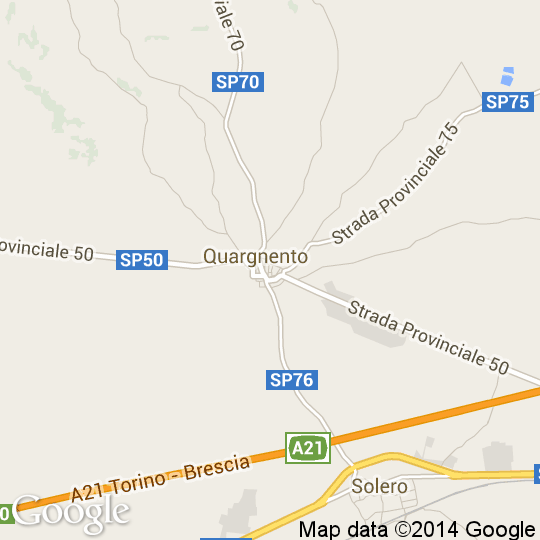 Mappa di Quargnento, Cartine Stradali e Foto Satellitari