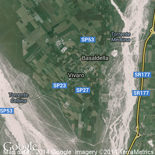Vivari Map Mappa di Vivaro, Cartine Stradali e Foto Satellitari